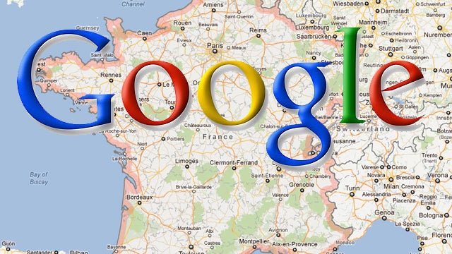 google maps, france 