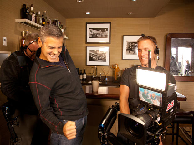 George Clooney gives "Person to Person" a tour of his L.A. home 