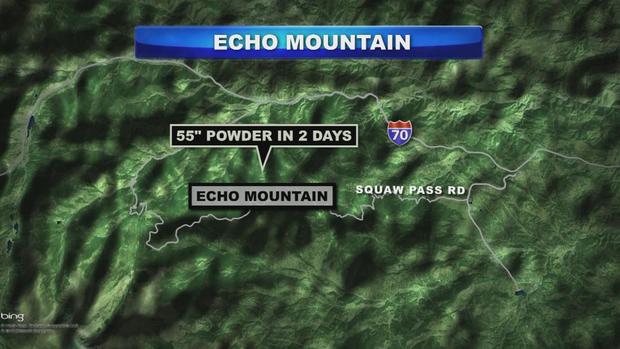 Echo Mountain Map 