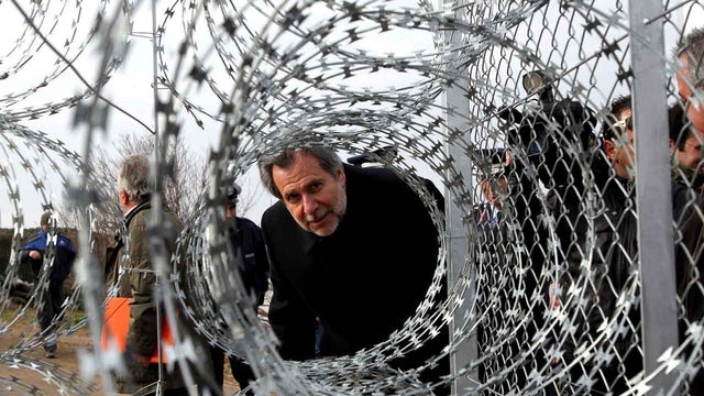 Greece, border, fence, turkey 