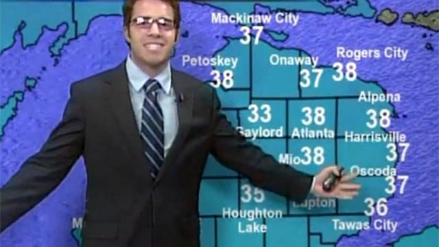 Tom Murphy WBKB anchor "just havin fun" 