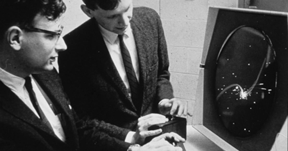 Happy 50th to computer game Spacewar - CBS News