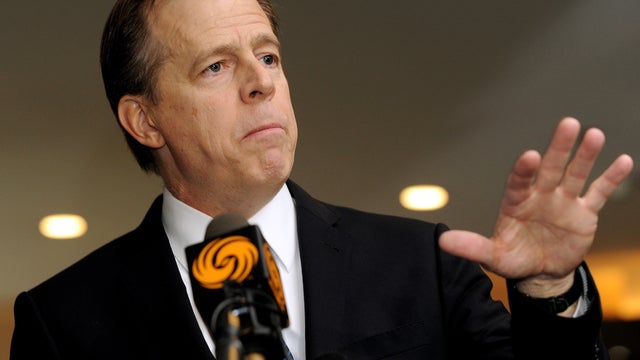 U.S. Special Representative for North Korea Glyn Davies addresses the media in Beijing Dec. 15, 2011. 