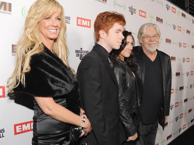 Bob Seger and his family attend the EMI Post-GRAMMY Party at The Capitol Tower 