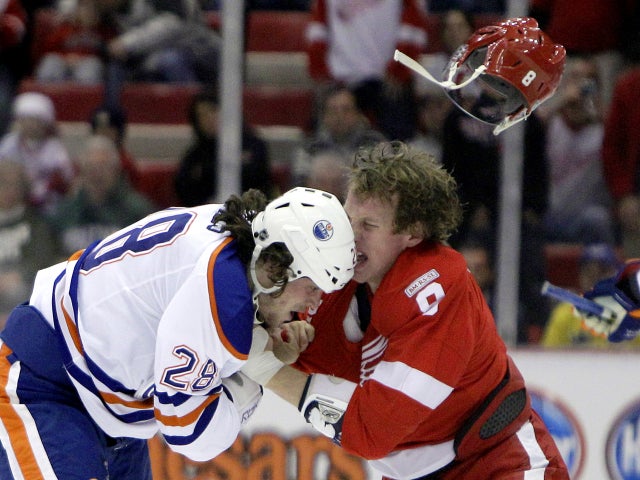 Ryan Jones and Justin Abdelkader  