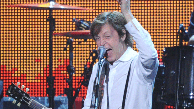 Music industry salutes Paul MCartney 