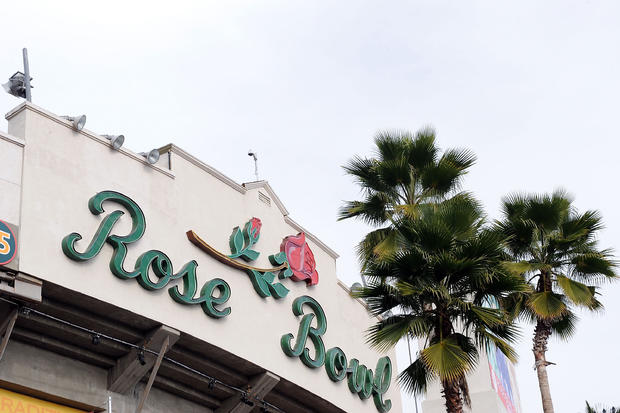 Rose Bowl Sign in Pasadena 