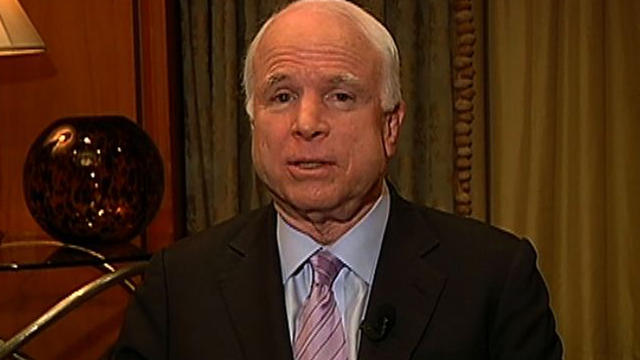 McCain: Iran "supplying arms" to Syrian government 