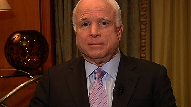 McCain: Syria is a "world's community problem" 