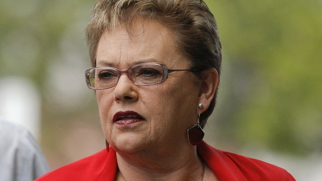 Lindy Chamberlain-Creighton arrives at Darwin Magistrates Court  