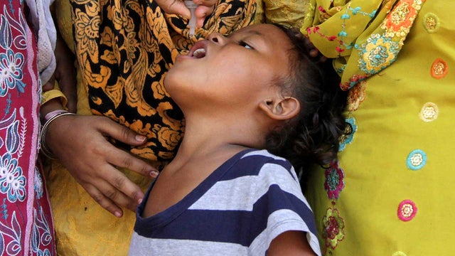 India, polio 