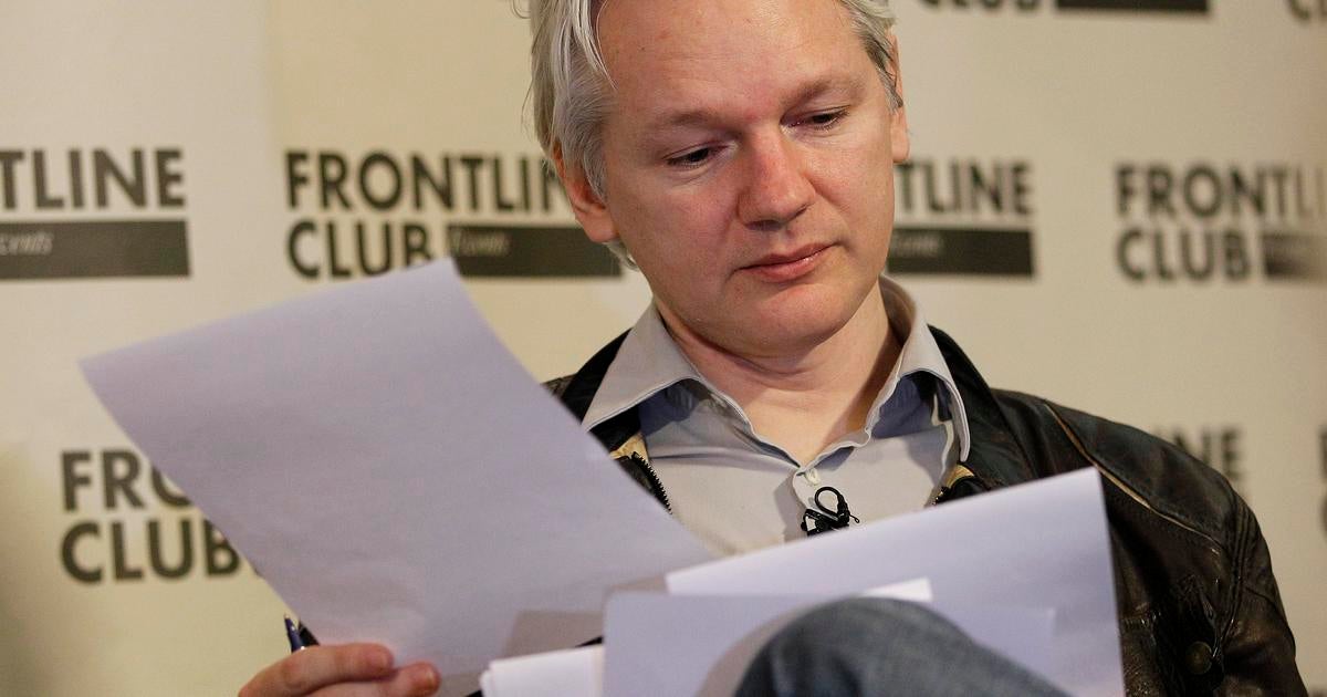 Julian Assange Made 75 Press Complaints In U.K. - CBS News