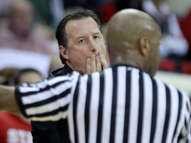 Mark Gottfried can't believe a foul was called on the team 