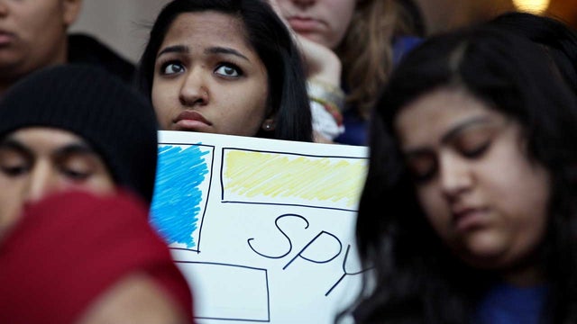 NYPD, spying, surveillance, intelligence, muslims, islam, new york, new york university, protest 