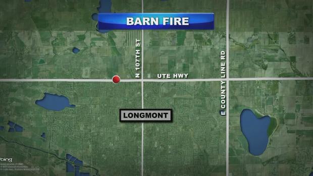 Longmont Barn Fire 