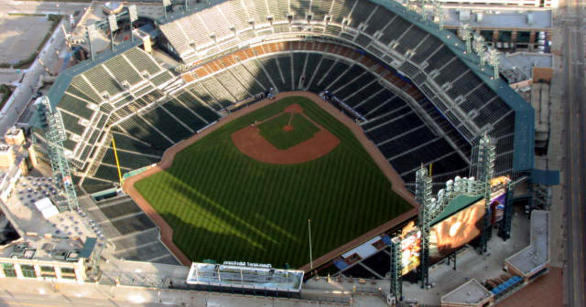 Section 150 at Comerica Park 