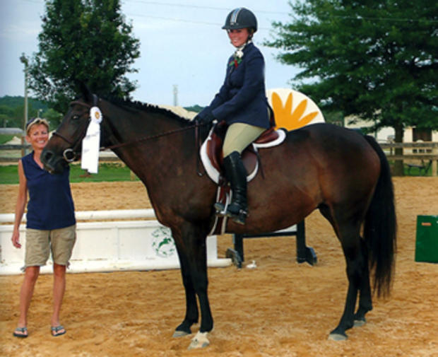 3/16/12 – Family &amp; Pets – Top Spots for Horseback Riding - girl on horse with woman petting horse 