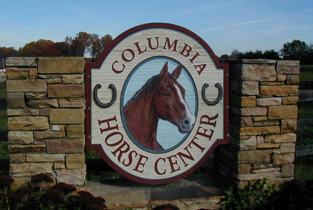 3/16/12 – Family &amp; Pets – Top Spots in Baltimore for Horseback Riding - Columbia horse center sign 