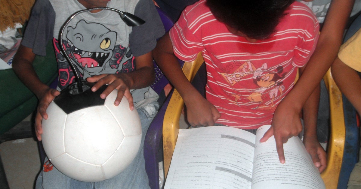 Soccer ball brings energy to developing world CBS News