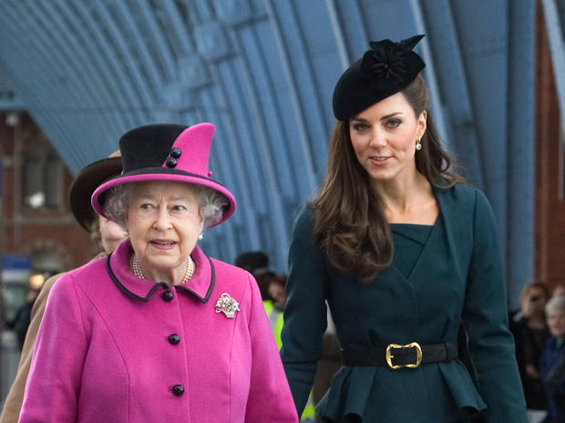 The Queen and Catherine: Together again 