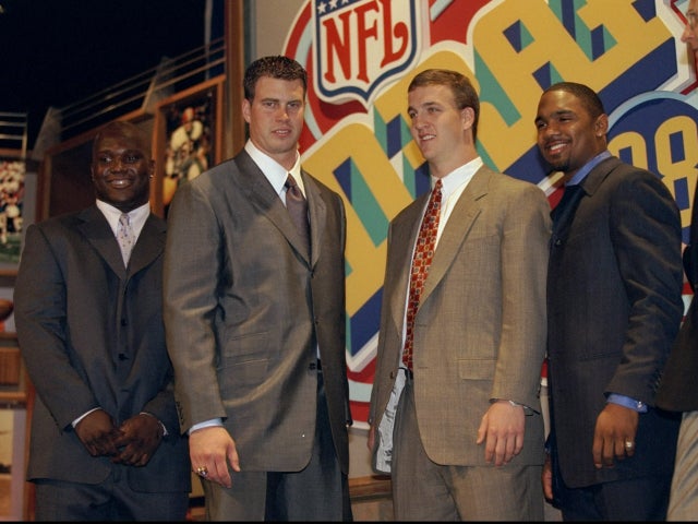 Curtis Enis, defensive back Charles Woodson and quarterbacks Ryan Leaf and Peyton Manning 