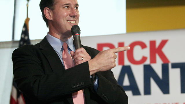 Santorum seeks to keep momentum 