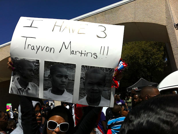 Dallas Trayvon Martin Rally 