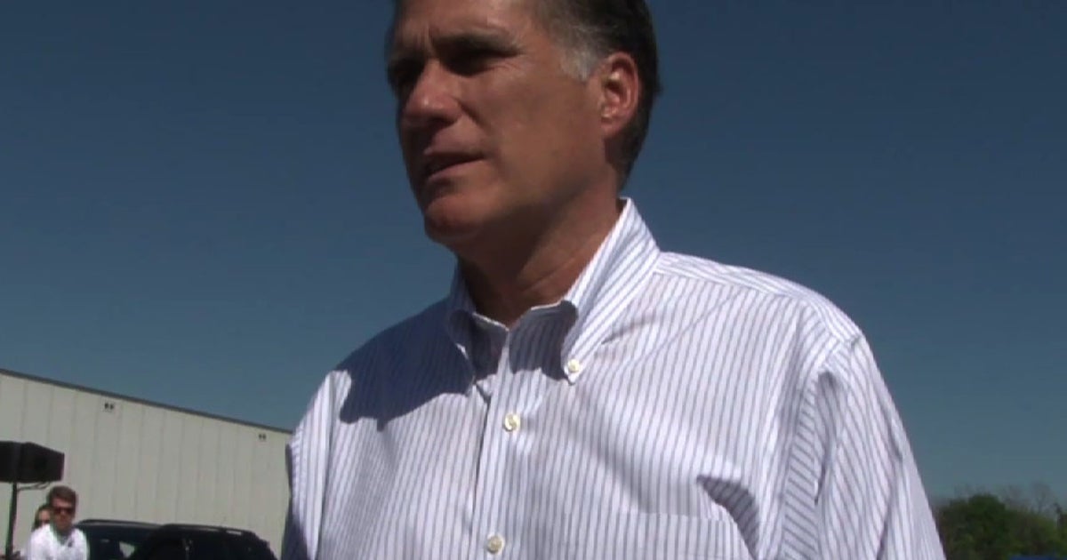 Romney assuming tone of a nominee, turns focus on Obama - CBS News