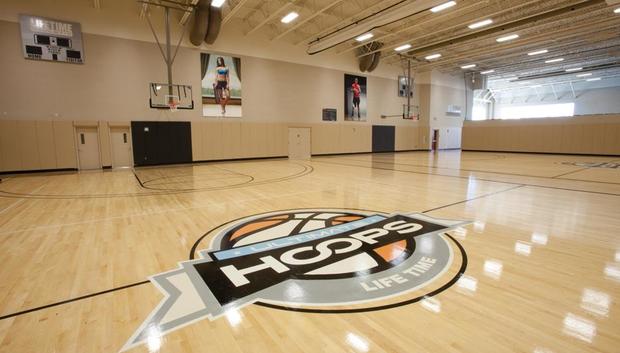 Lifetime Fitness Basketball Court 