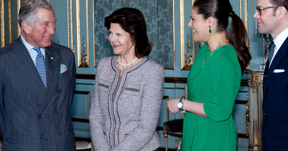Prince Charles makes 1st official visit to Sweden