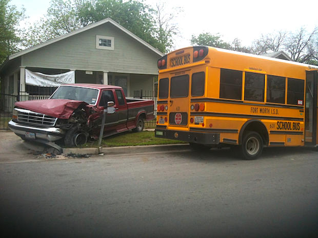 Fort Worth ISD Bus Crash 