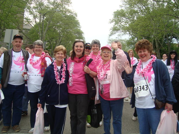 Bonny Diver at 2011 Race for the Cure 