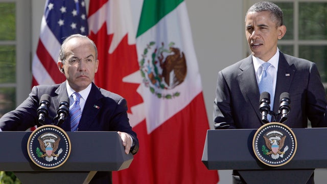 obama, calderon 