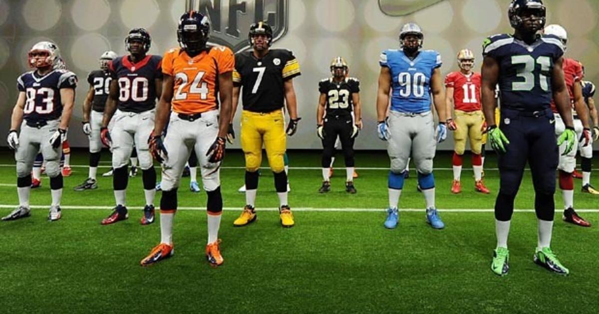 A First Look at Nike's Redesigned NFL Uniforms