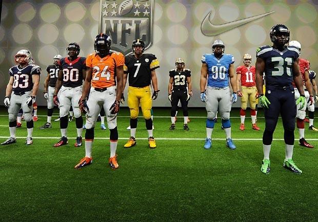 NFL uniforms 