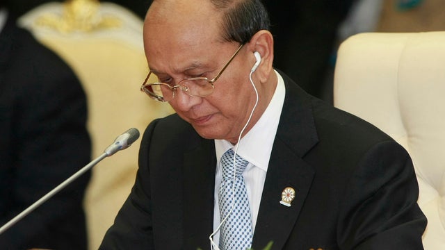 Burma's President Thein Sein  