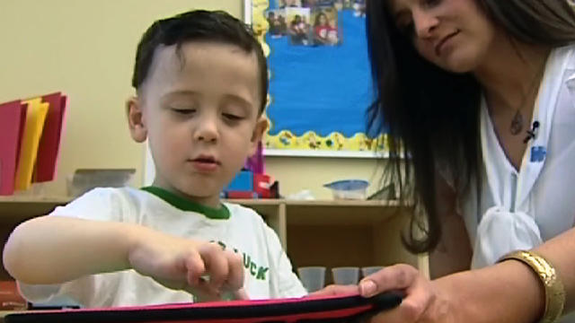 Apps helping autistic children communicate 