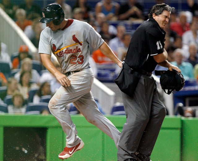 St. Louis Cardinals' David Freese 