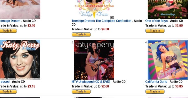 Amazon now accepts CD tradeins for store credit CBS News