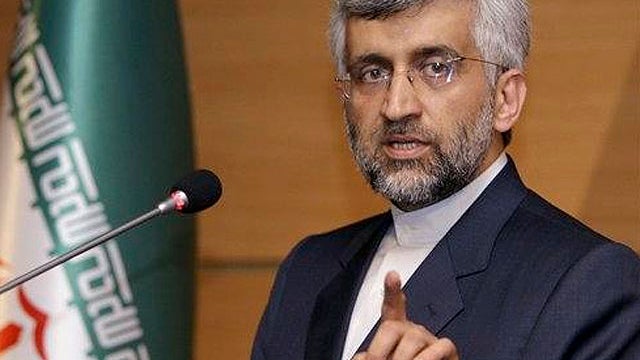 This undated file photo shows Saeed Jalili, Iran's top nuclear negotiator.  