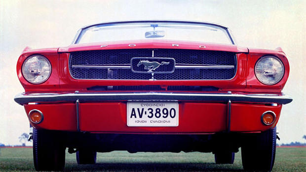 Ford Mustang through the years 