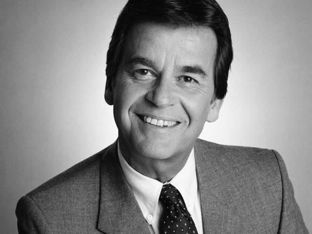 Dick Clark on stage at the Emmys on Aug. 27 