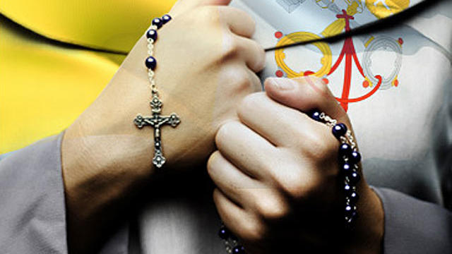 generic, nun, vatican, flag, rosary 