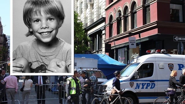 investigators searched for evidence of a six year-old boy who has been missing for 33 years April 19, 2012 in New York City 