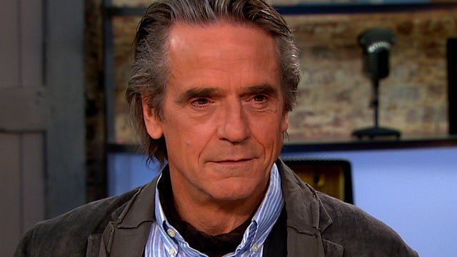 Jeremy Irons on "CBS This Morning." 