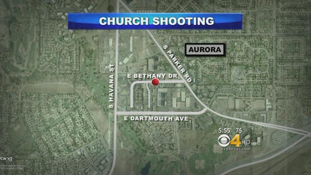 Church Shooting Map 