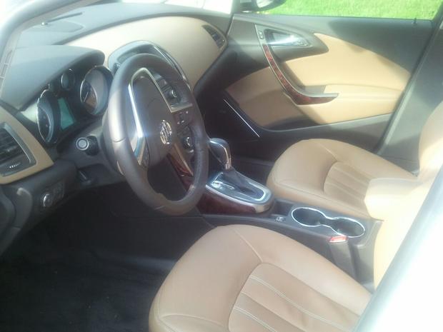 The Verano interior with two tone leather 