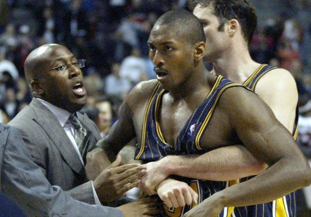 Top 10 worst fights and cheap shots in NBA history 