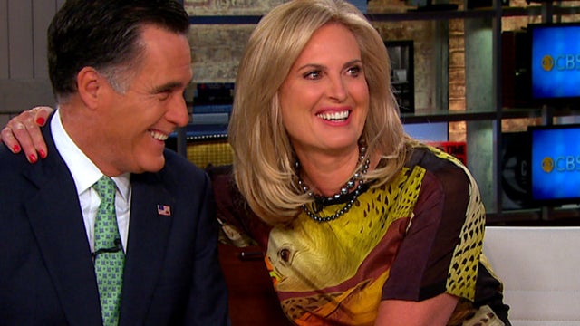 Mitt and Ann Romney on "CBS This Morning" on May 1, 2012 