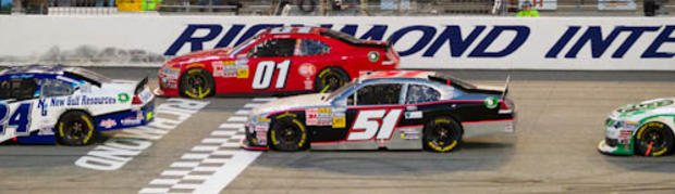 Jeremy Clements #51 in the NASCAR Nationwide Series 